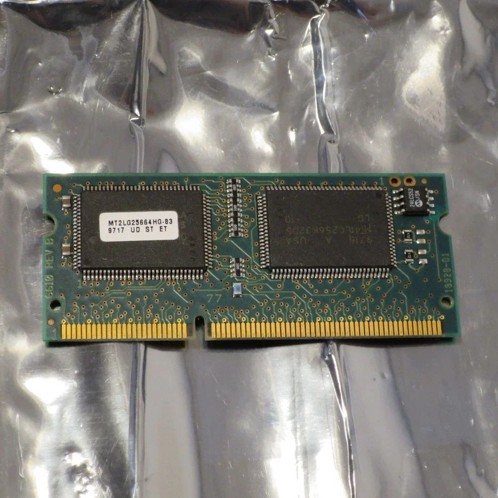 NOS Micron MT2LG25664HG-83 2MB 144 Pin‎ 100MHz SGRAM Video Memory